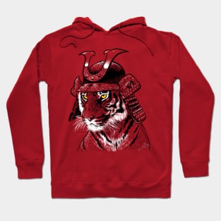 Samurai Sketch Tiger Hoodie